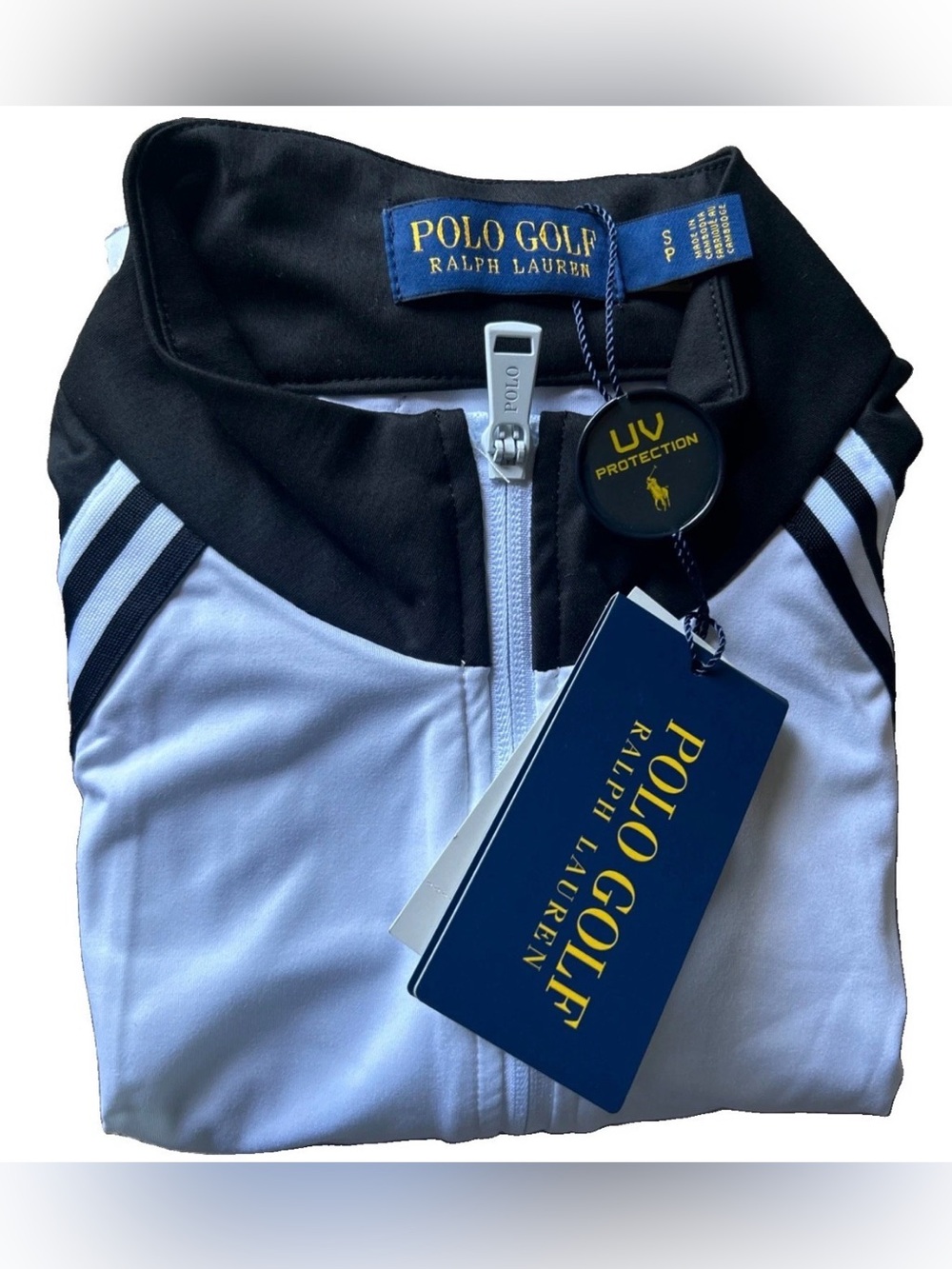 Ralph Lauren Women's Carbon Polo Golf Full Zip Jacket Size Small